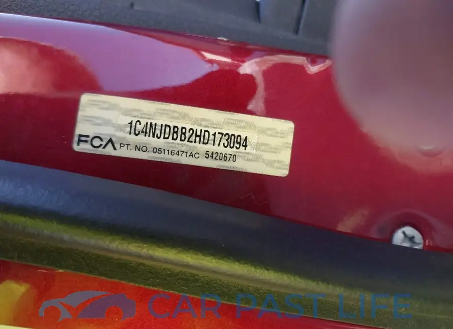 1C4NJDBB2HD173094# 9
