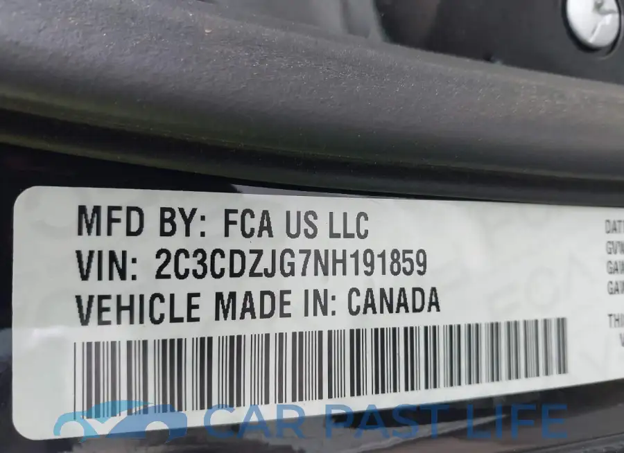 2C3CDZJG7NH191859# 9
