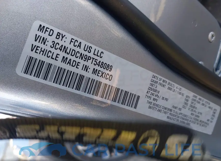 3C4NJDCN9PT548089# 9