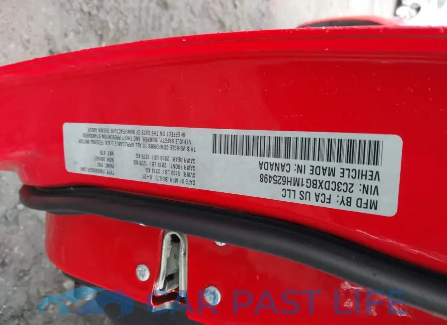 2C3CDXBG1MH625498# 9