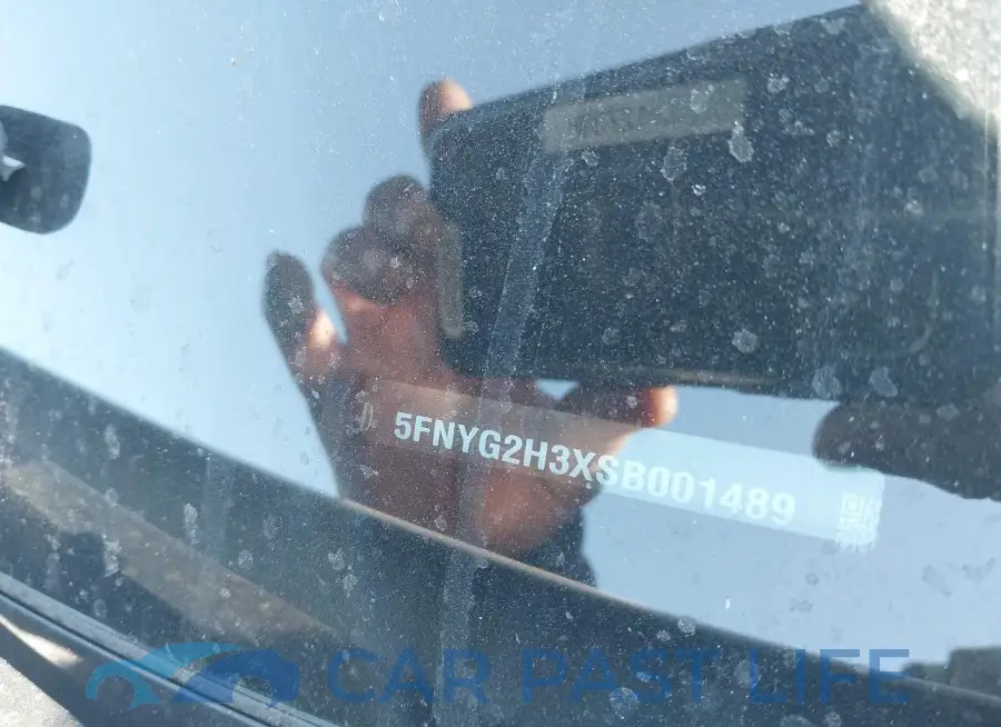 5FNYG2H3XSB001489# 9