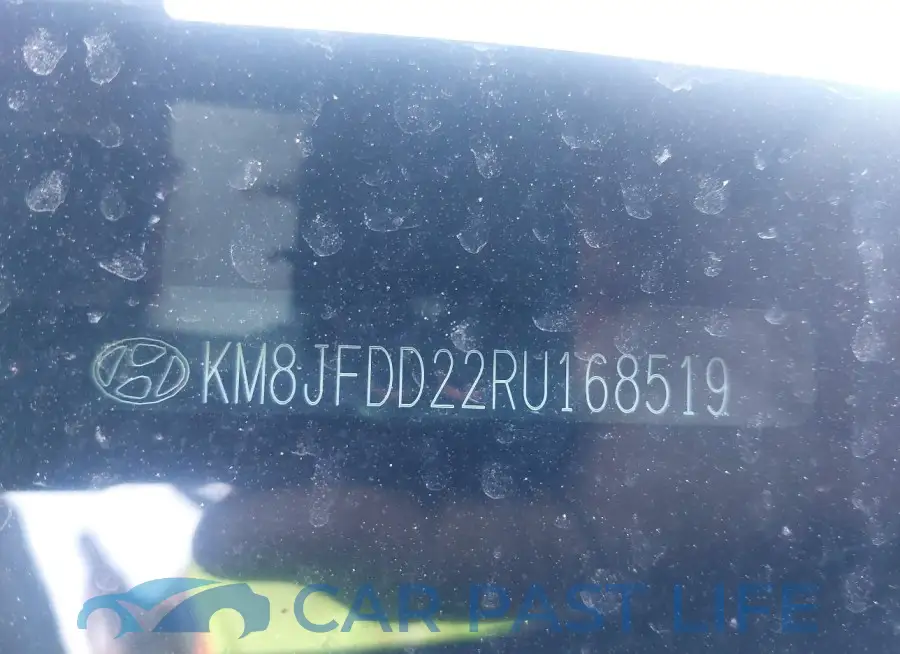 KM8JFDD22RU168519# 9