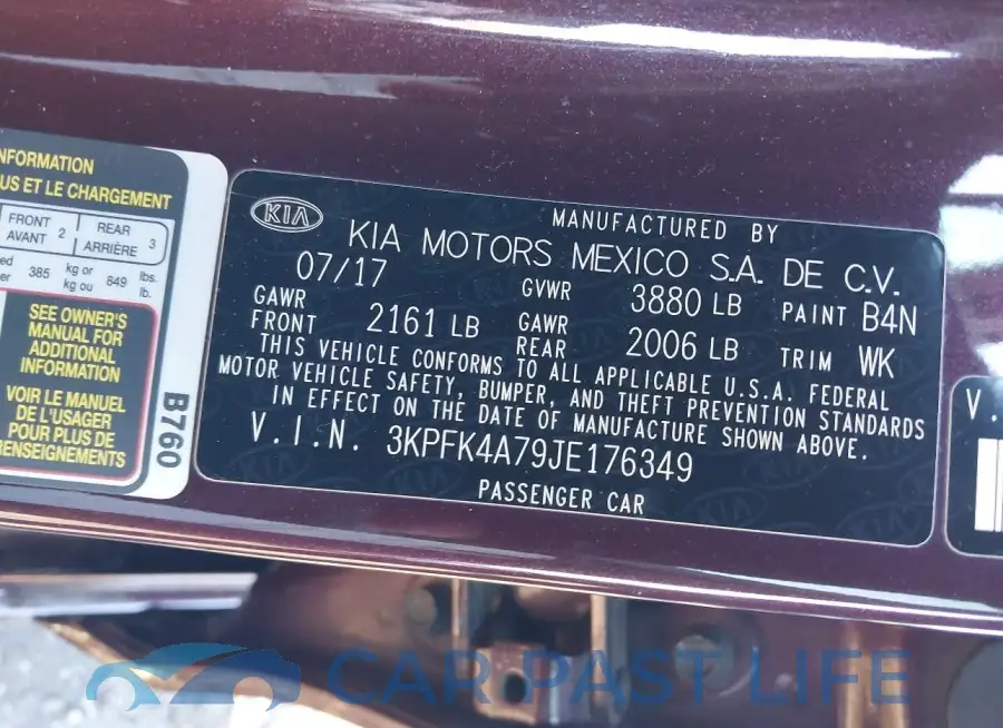 3KPFK4A79JE176349# 9