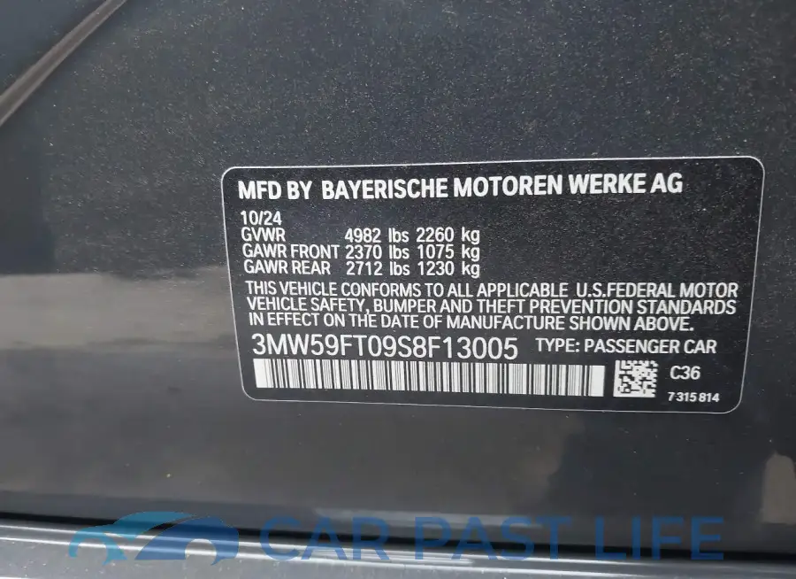 3MW59FT09S8F13005# 9