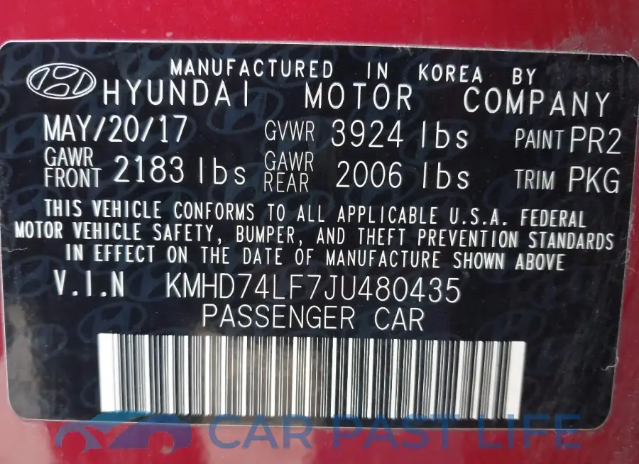 KMHD74LF7JU480435# 9