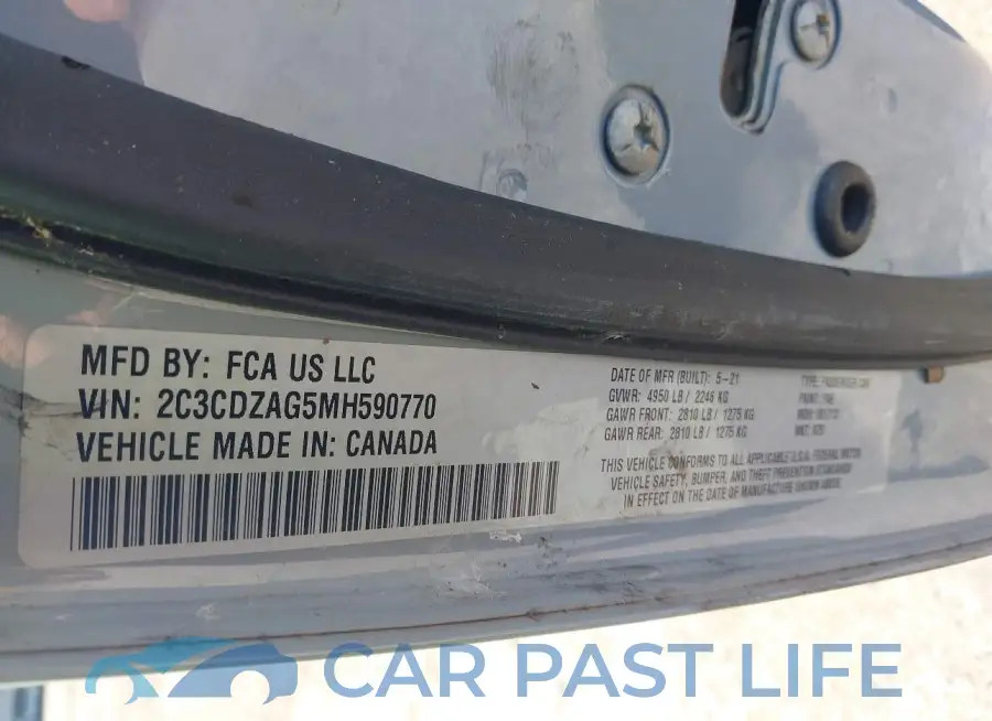 2C3CDZAG5MH590770# 9