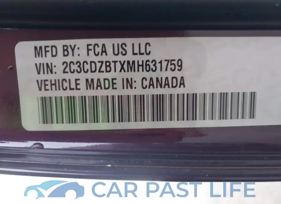 2C3CDZBTXMH631759# 9