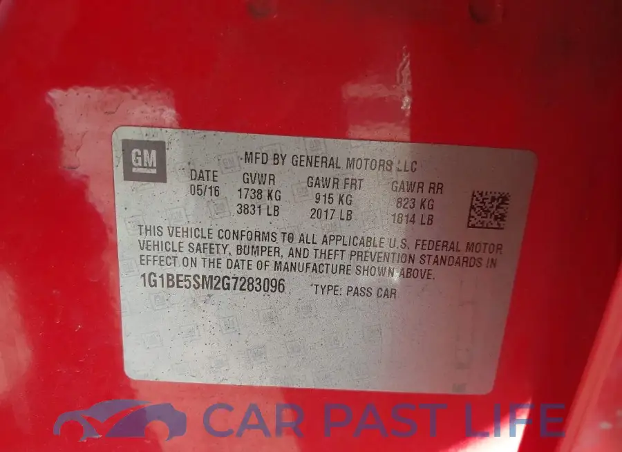 1G1BE5SM2G7283096# 9