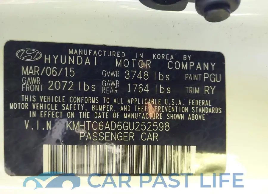 KMHTC6AD6GU252598# 9