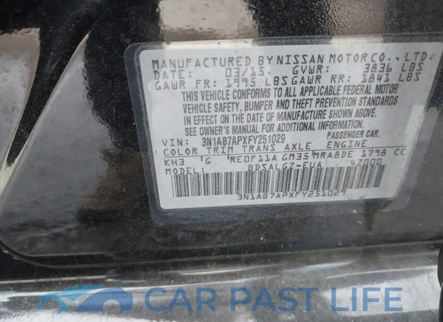 3N1AB7APXFY251029# 9