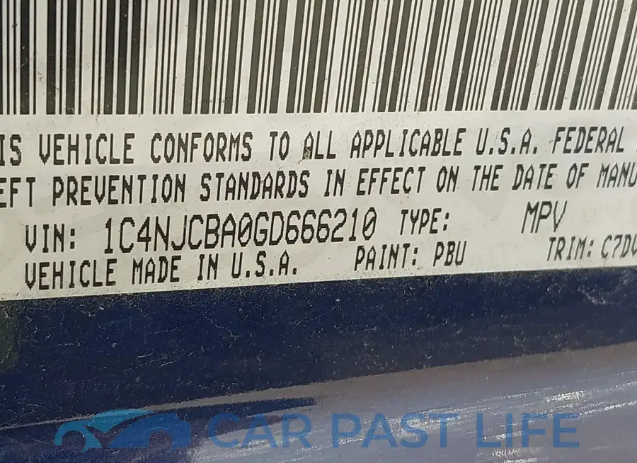 1C4NJCBA0GD666210# 9