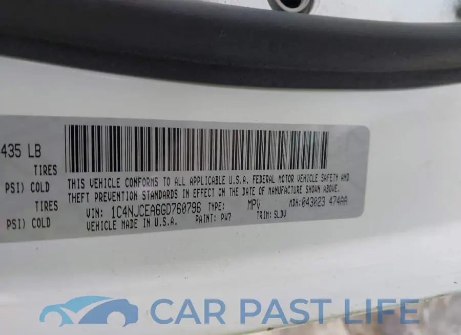1C4NJCEA6GD760796# 9