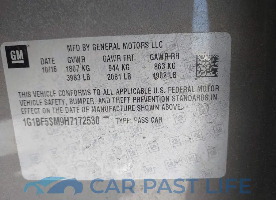 1G1BF5SM9H7172530# 9