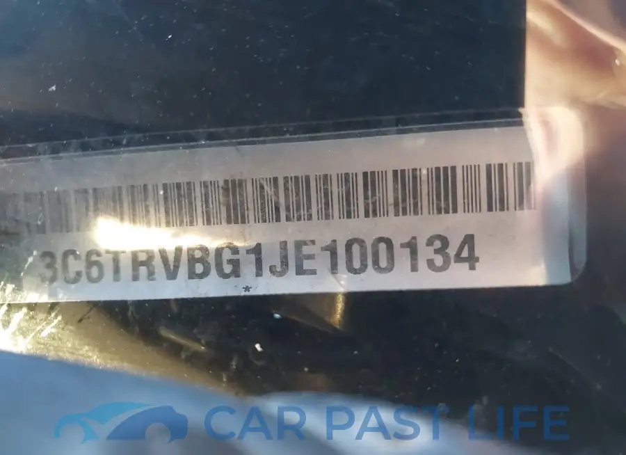 3C6TRVBG1JE100134# 9