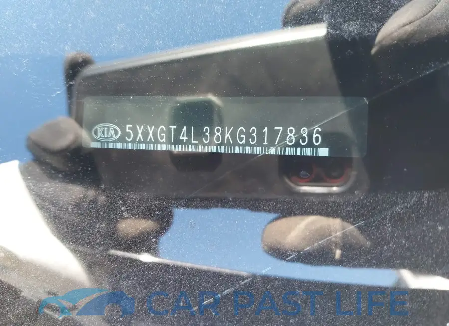 5XXGT4L38KG317836# 9