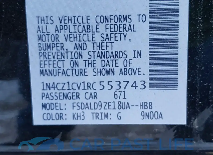 1N4CZ1CV1RC553743# 9