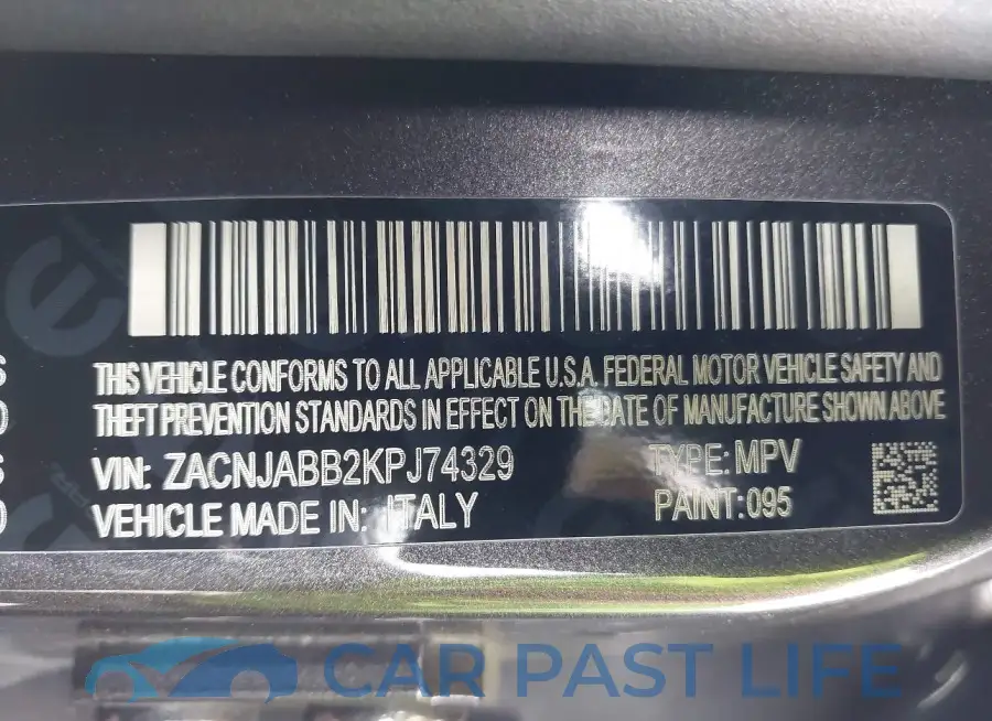 ZACNJABB2KPJ74329# 9