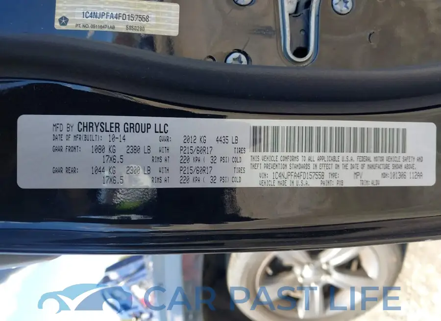 1C4NJPFA4FD157558# 9
