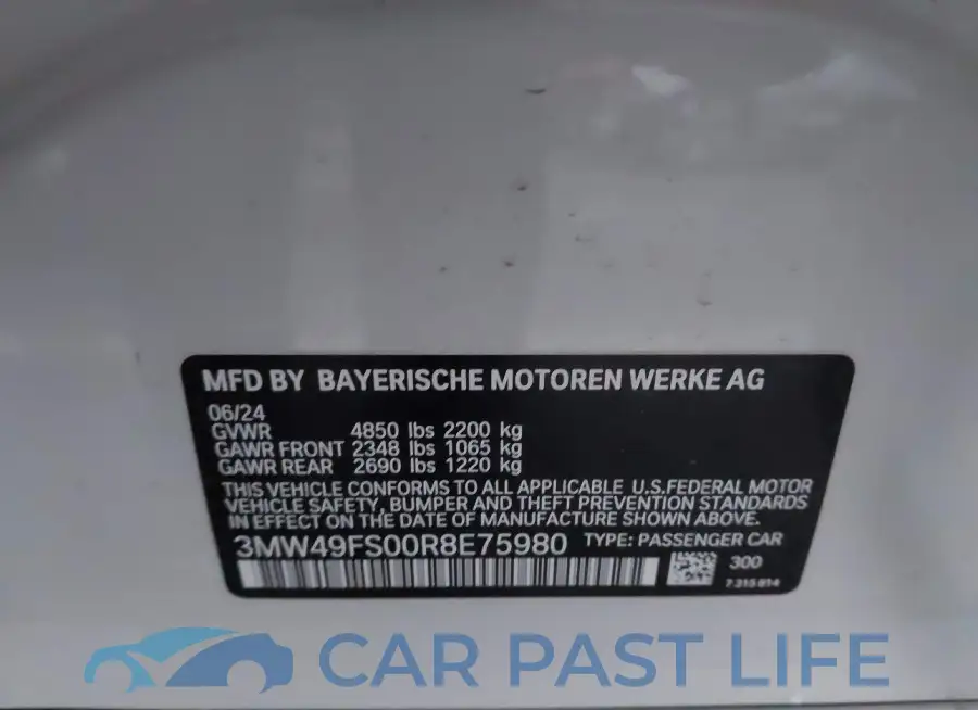 3MW49FS00R8E75980# 9