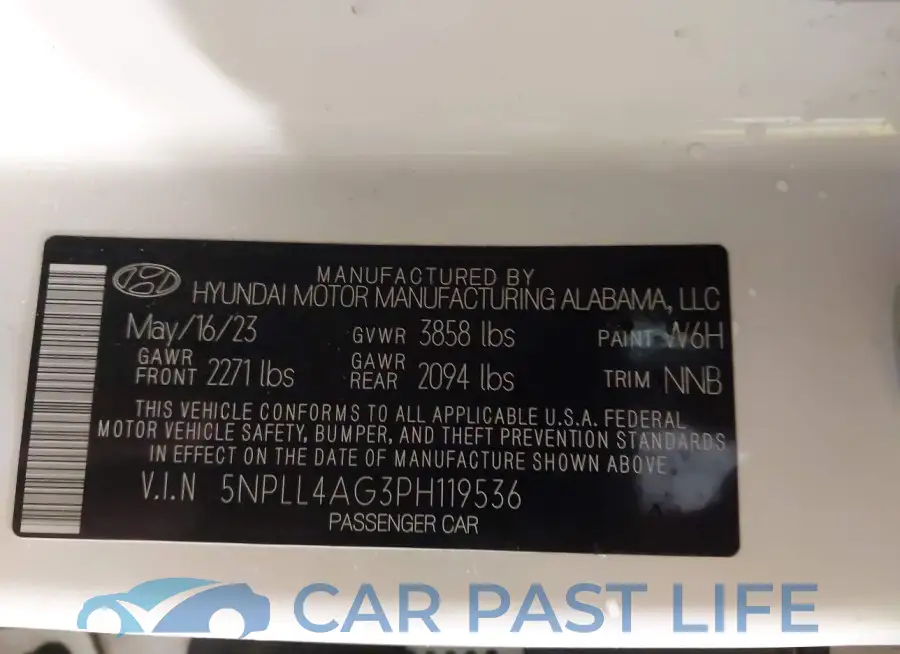 5NPLL4AG3PH119536# 9