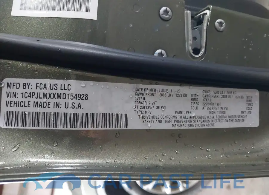 1C4PJLMXXMD154928# 9