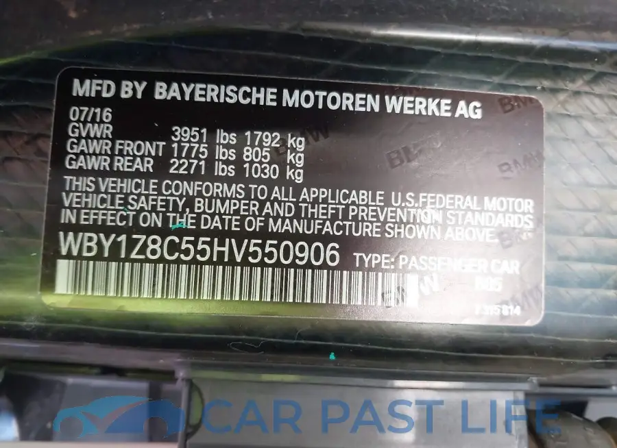 WBY1Z8C55HV550906# 9