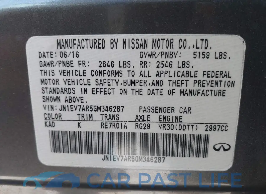 JN1EV7AR5GM346287# 9