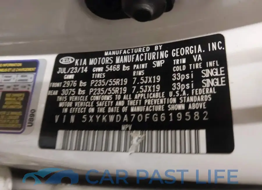 5XYKWDA70FG619582# 9
