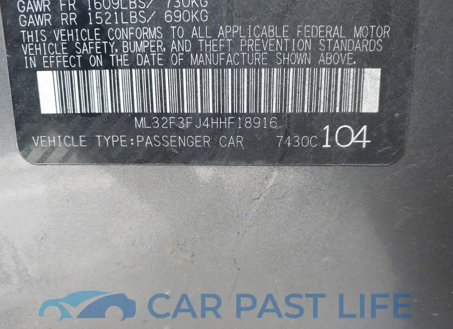 ML32F3FJ4HHF18916# 9