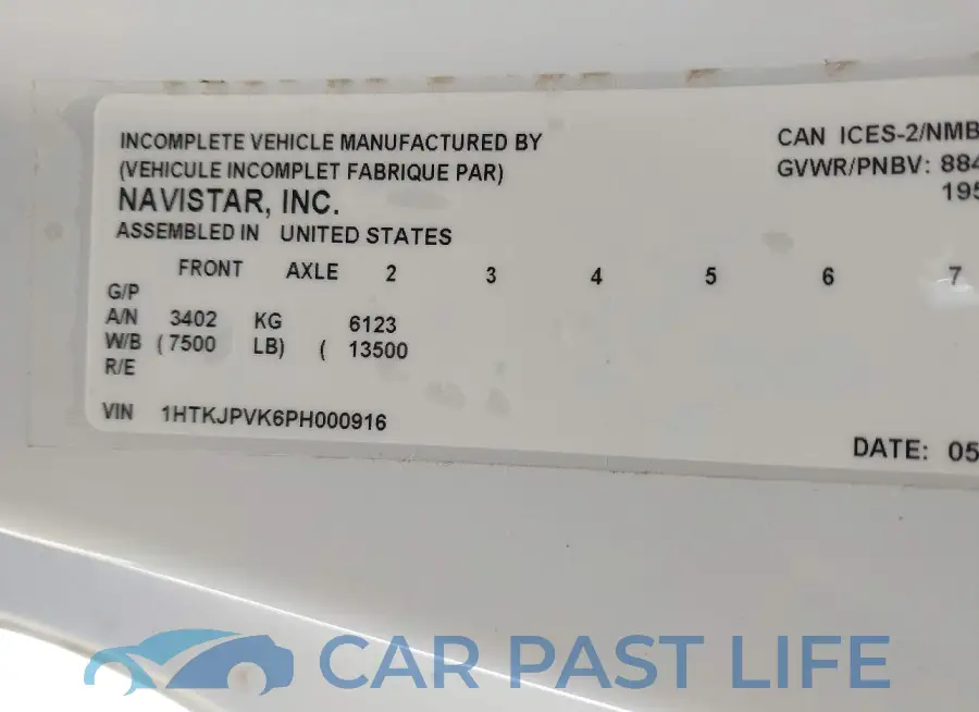 1HTKJPVK6PH000916# 8