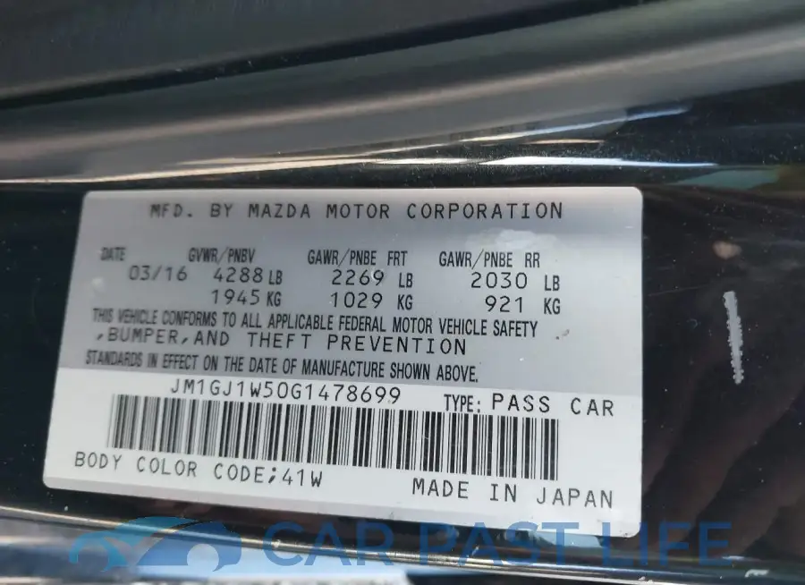 JM1GJ1W50G1478699# 9