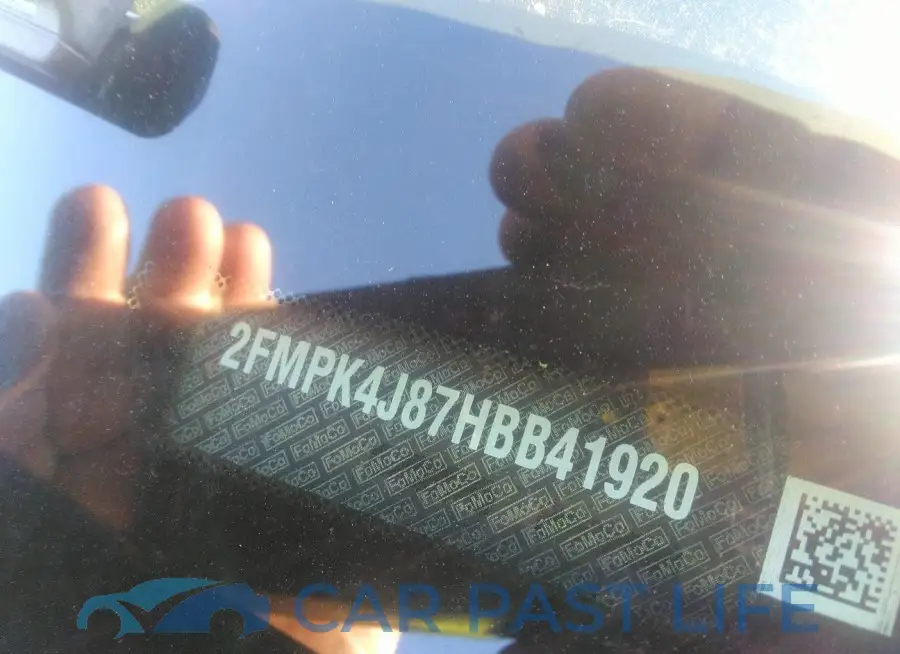 2FMPK4J87HBB41920# 9
