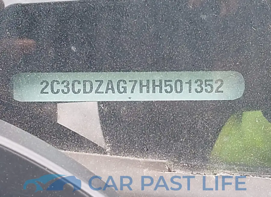 2C3CDZAG7HH501352# 9