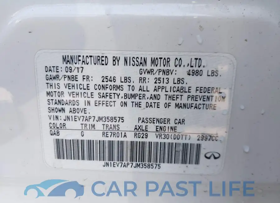 JN1EV7AP7JM358575# 9
