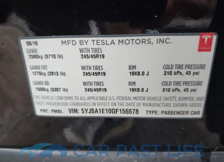 5YJSA1E10GF156578# 9