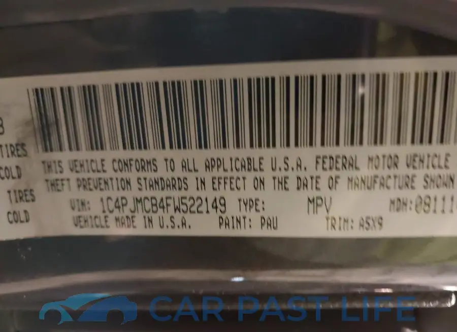 1C4PJMCB4FW522149# 9