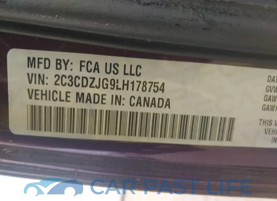 2C3CDZJG9LH178754# 9