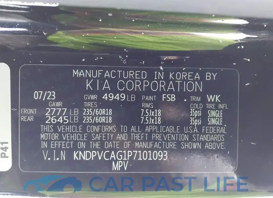 KNDPVCAG1P7101093# 9