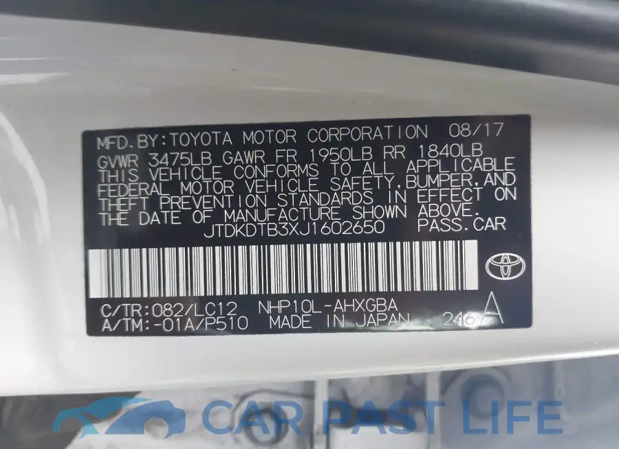 JTDKDTB3XJ1602650# 9