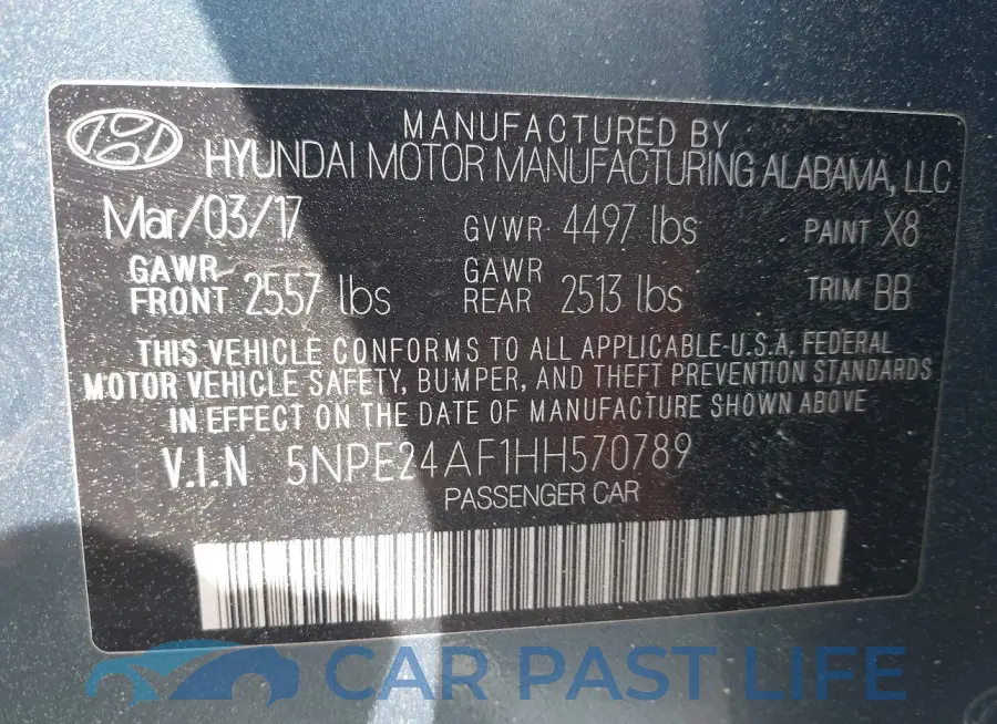 5NPE24AF1HH570789# 9