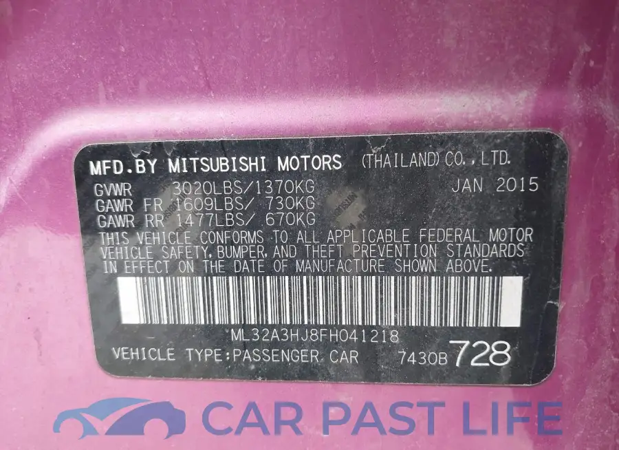 ML32A3HJ8FH041218# 9