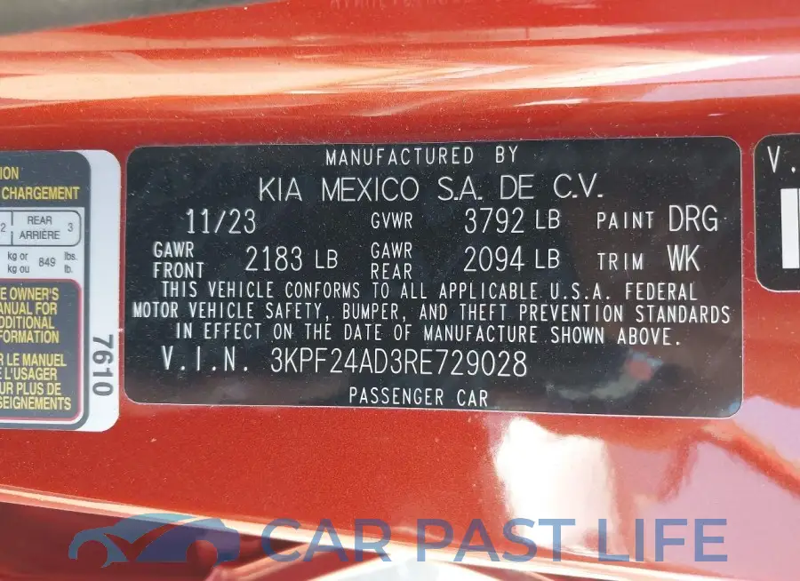 3KPF24AD3RE729028# 9