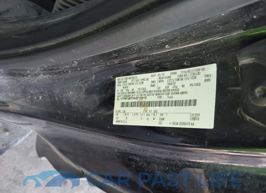 1FTRF3BT5KEF10610# 8