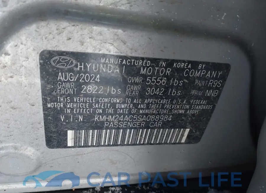KMHM24AC5SA088984# 9