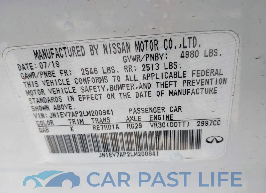 JN1EV7AP2LM200941# 9