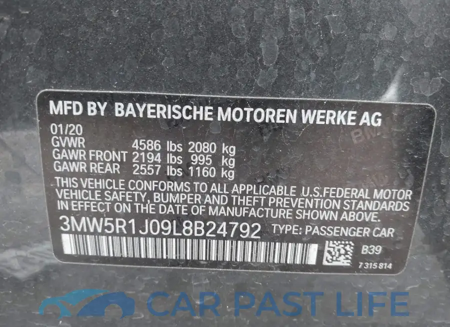 3MW5R1J09L8B24792# 9