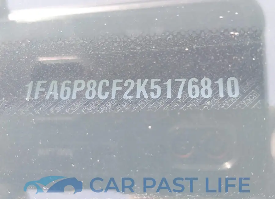 1FA6P8CF2K5176810# 21