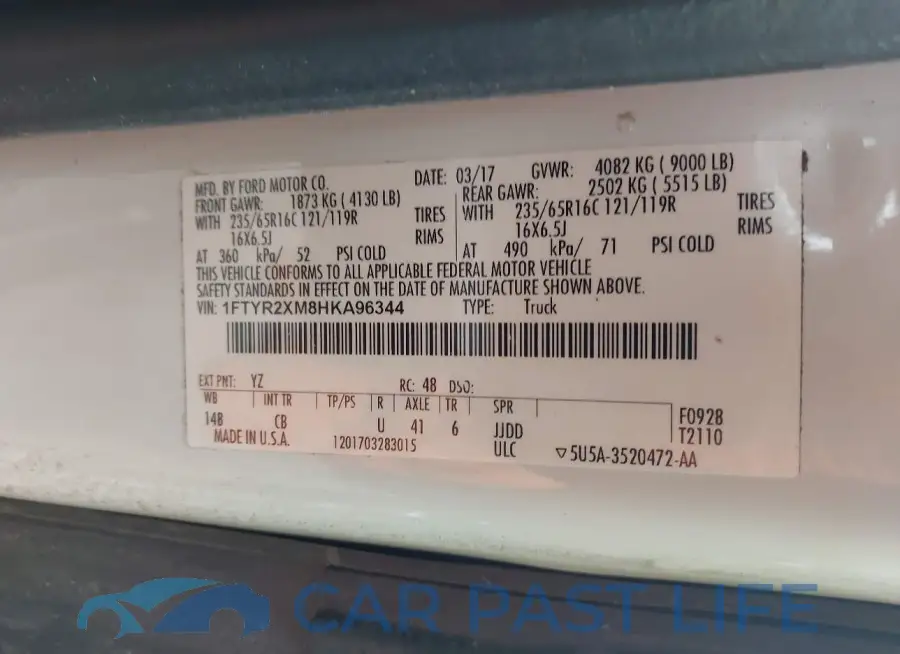 1FTYR2XM8HKA96344# 9
