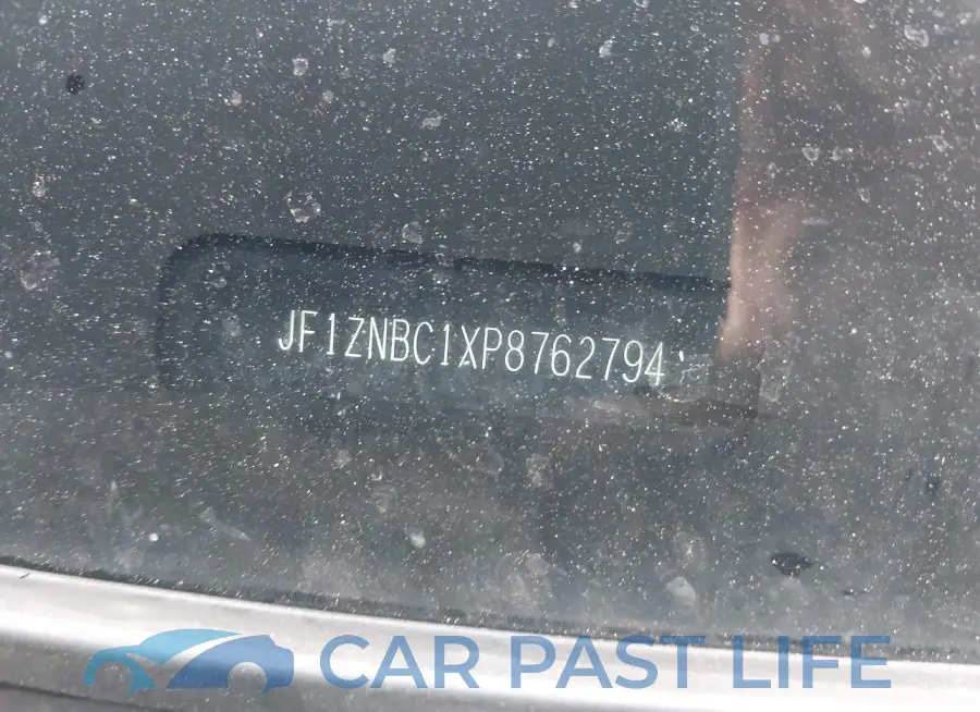 JF1ZNBC1XP8762794# 9