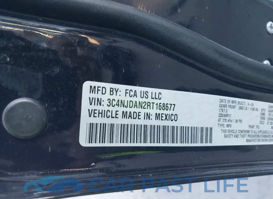 3C4NJDAN2RT168677# 9